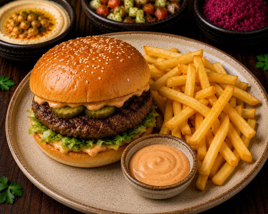 Simple Beef Burger