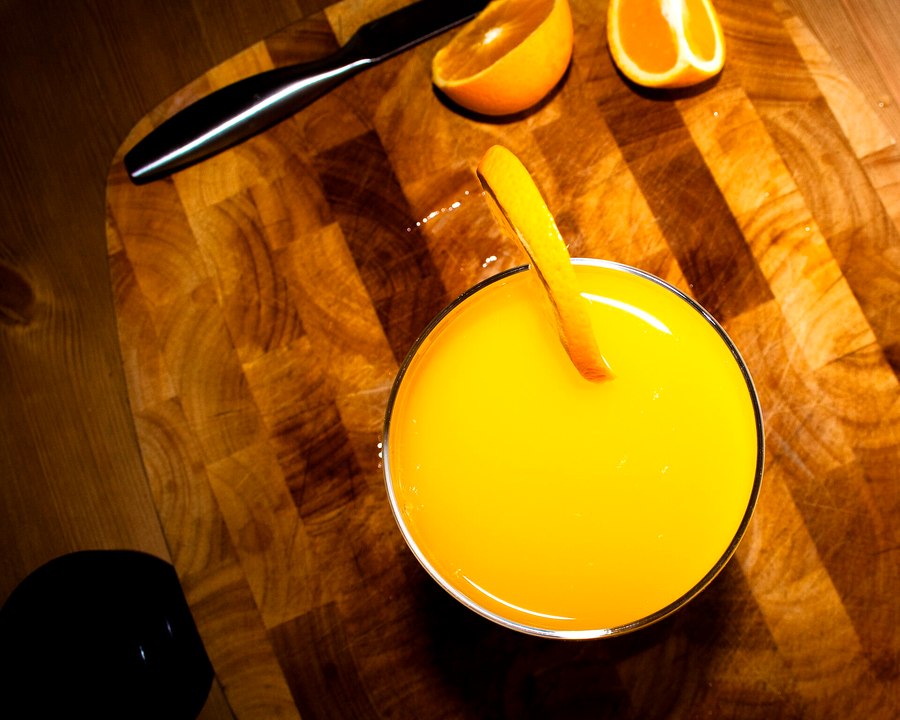 Fresh orange juice