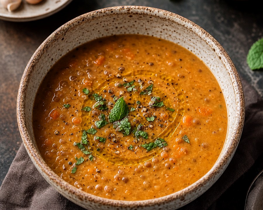 Lentil Cream Soup