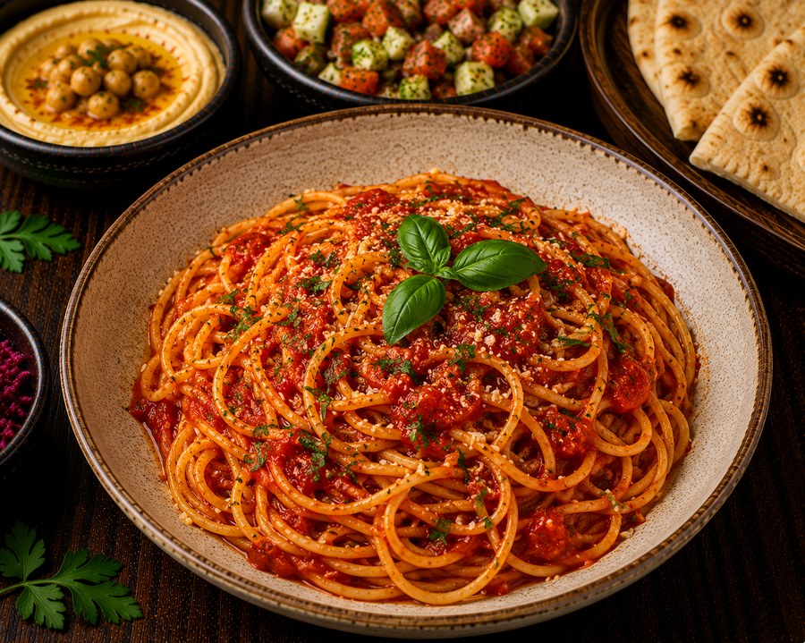 Pasta with Tomato Sauce